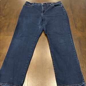 Gloria Vanderbilt Men's Navy Straight Jeans